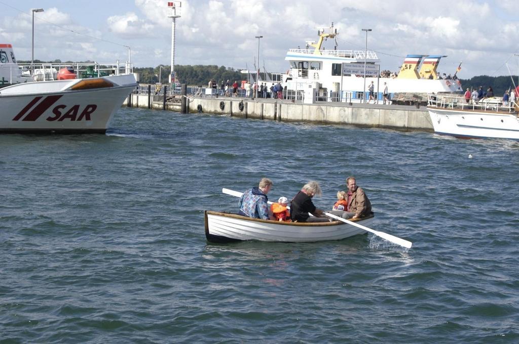 Hotel Admiral Scheer Laboe Exteriér fotografie